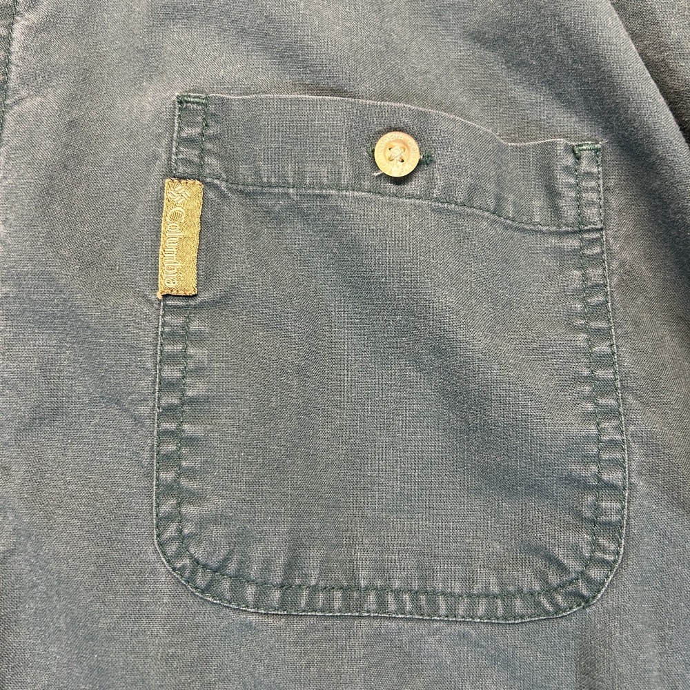 Columbia Sportswear Shooting Shirt Men's Large Long Sleeve Button Up Hunt Pad - Picture 3 of 12